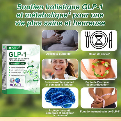 АＡҒ𝗤® G L P-1 𝑺𝒐𝒍𝒖𝒕𝒊𝒐𝒏 𝑶𝒓𝒂𝒍𝒆 ⚡ Une seule fois par semaine, premiers résultats visibles en 7 jours⚡Pour l'obésité, le cœur et la circulation, le diabète, l'apnée du sommeil, les articulations et plus encore⏳