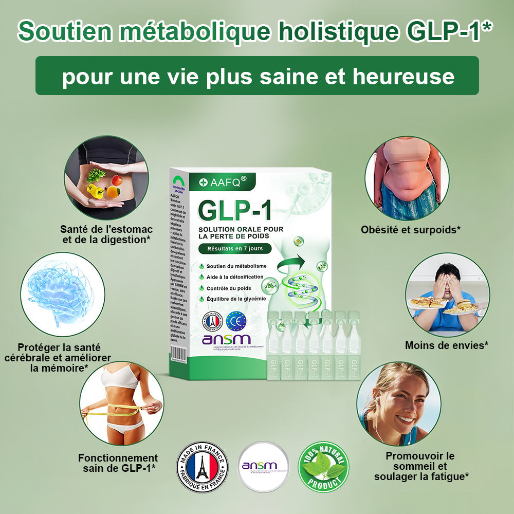 АＡҒ𝗤® G L P-1 𝑺𝒐𝒍𝒖𝒕𝒊𝒐𝒏 𝑶𝒓𝒂𝒍𝒆 💧 Une seule fois par semaine, premiers résultats visibles en 7 jours💧Pour l'obésité, le cœur et la circulation, le diabète, l'apnée du sommeil, les articulations et plus encore⏳