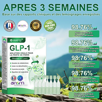 𝐀𝐀Ғ𝐐® G L P-1 𝑺𝒐𝒍𝒖𝒕𝒊𝒐𝒏 𝑶𝒓𝒂𝒍𝒆 🔔 Une seule fois par semadine, premiers résultats visibles en 7 jours👨‍⚕️Pour l'obésité, le cœur et la circulation, le diabète, l'apnée du sommeil, les articulations et plus encore