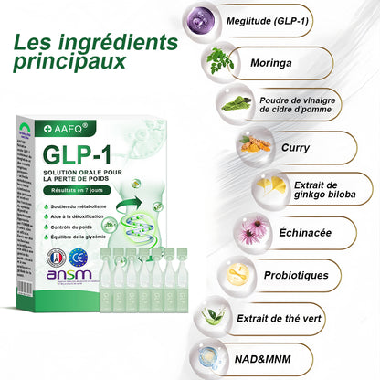 𝐀𝐀Ғ𝐐® G L P-1 𝑺𝒐𝒍𝒖𝒕𝒊𝒐𝒏 𝑶𝒓𝒂𝒍𝒆 🔔 Une seule fois par semadine, premiers résultats visibles en 7 jours👨‍⚕️Pour l'obésité, le cœur et la circulation, le diabète, l'apnée du sommeil, les articulations et plus encore